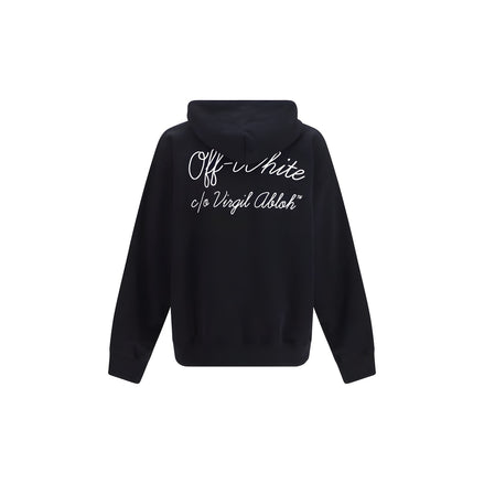 Off-White Black Cotton Sweatshirt