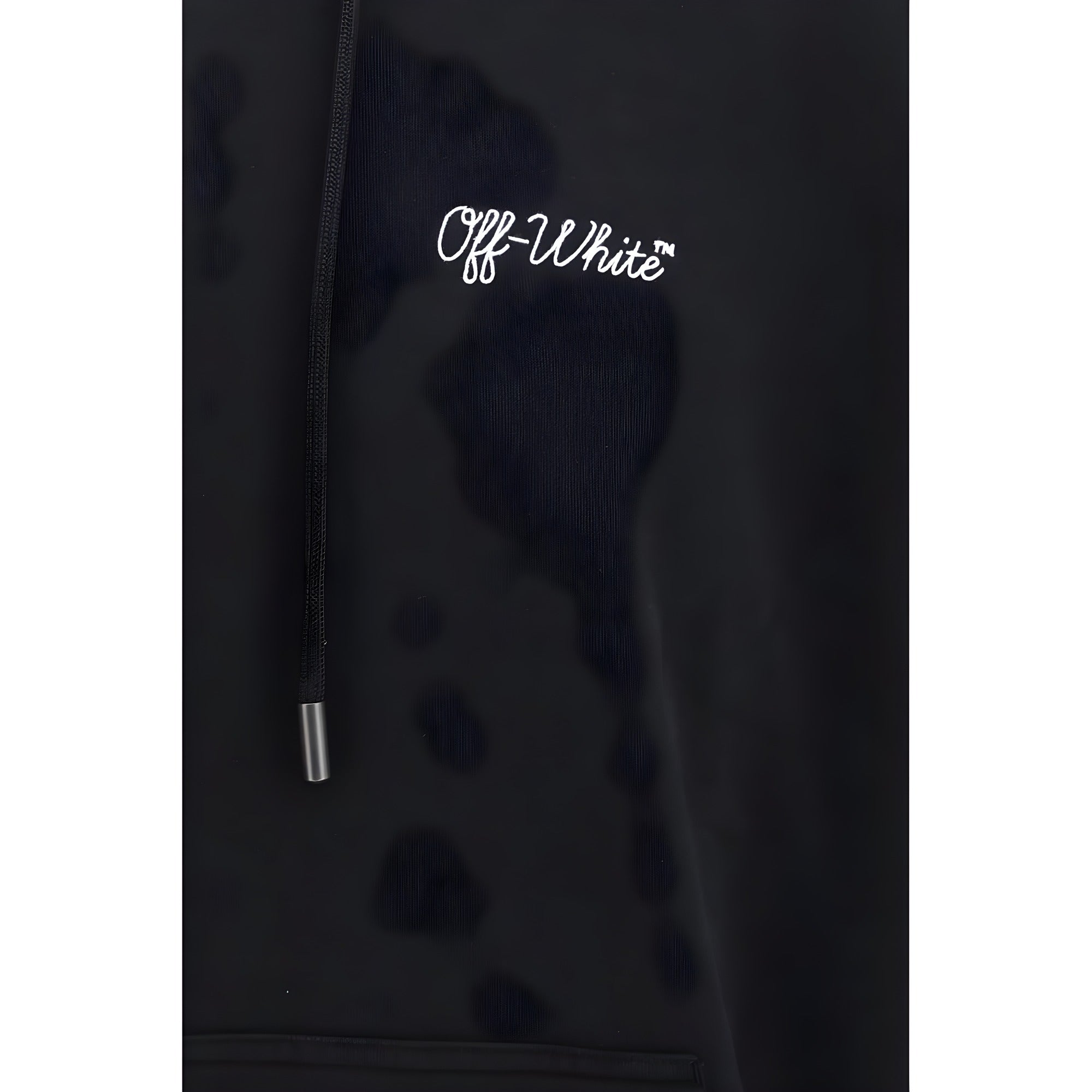 Off-White Black Cotton Sweatshirt
