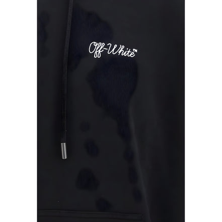 Off-White Black Cotton Sweatshirt