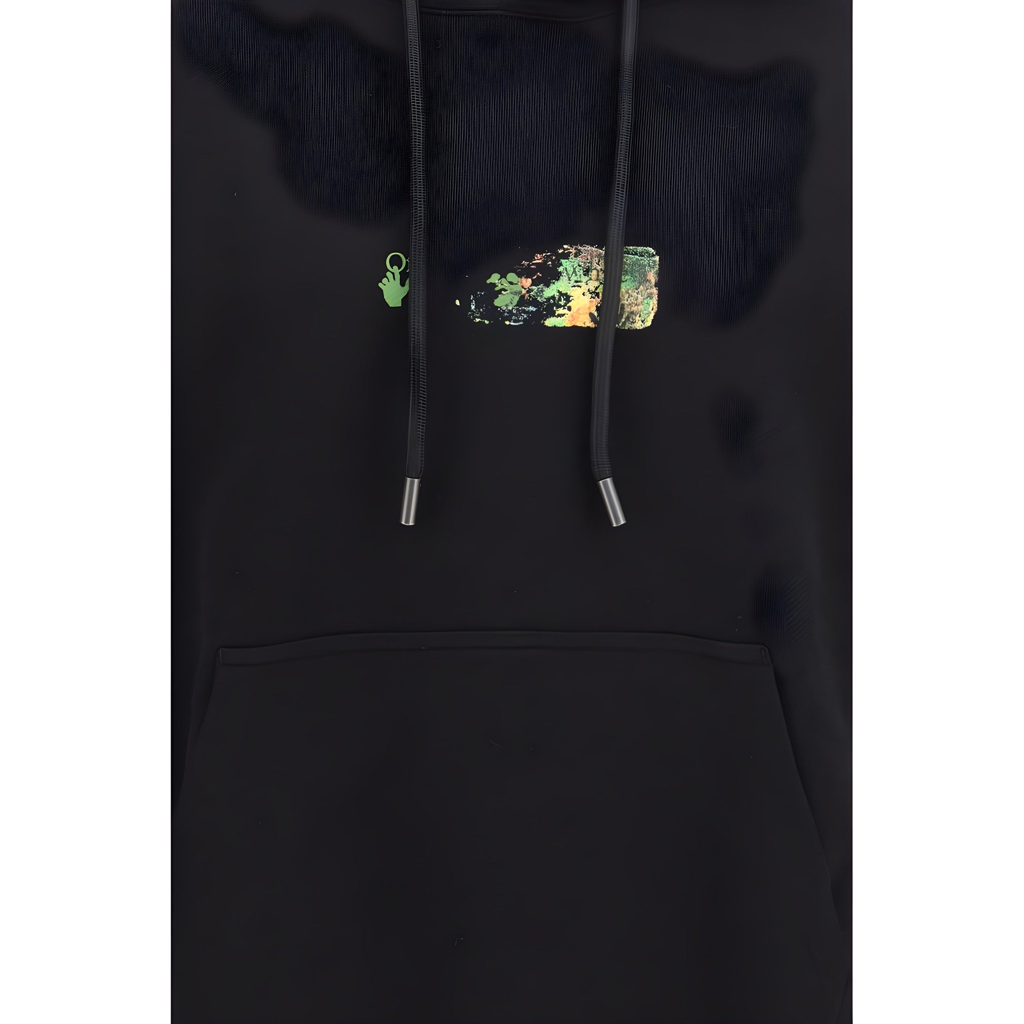 Off-White Black Cotton Sweatshirt