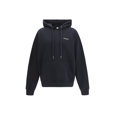 Off-White Black Cotton Sweatshirt