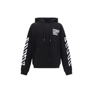 Off-White Black Cotton Sweatshirt