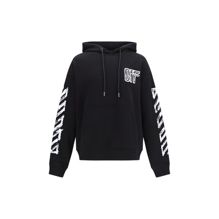 Off-White Black Cotton Sweatshirt