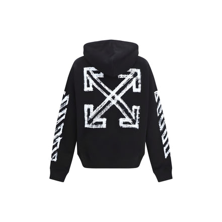 Off-White Black Cotton Sweatshirt
