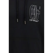 Off-White Black Cotton Sweatshirt