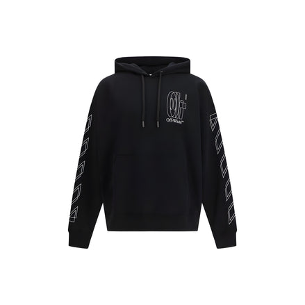 Off-White Black Cotton Sweatshirt