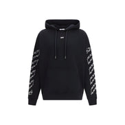 Off-White Black Cotton Sweatshirt