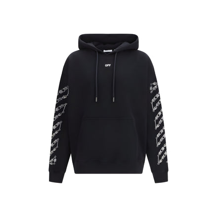 Off-White Black Cotton Sweatshirt