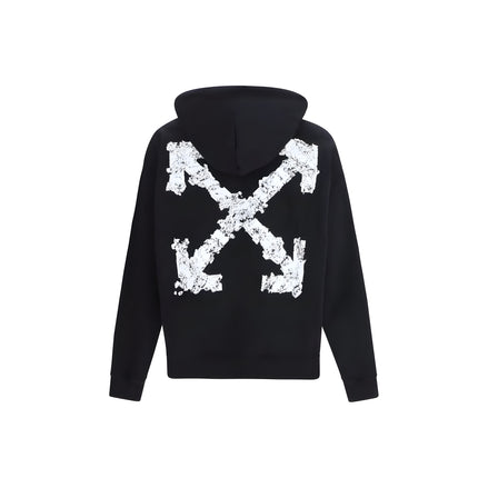 Off-White Black Cotton Sweatshirt