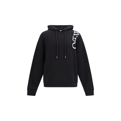 Off-White Black Cotton Sweatshirt