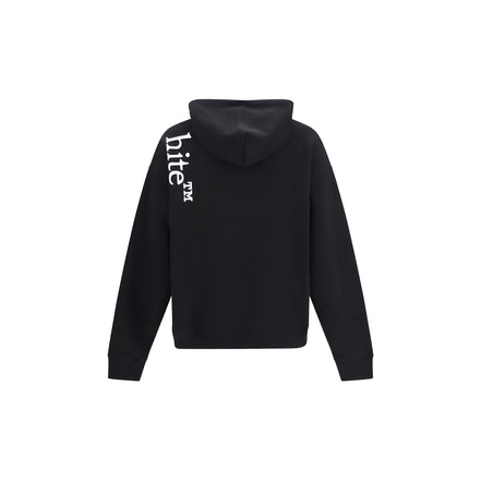 Off-White Black Cotton Sweatshirt
