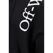 Off-White Black Cotton Sweatshirt