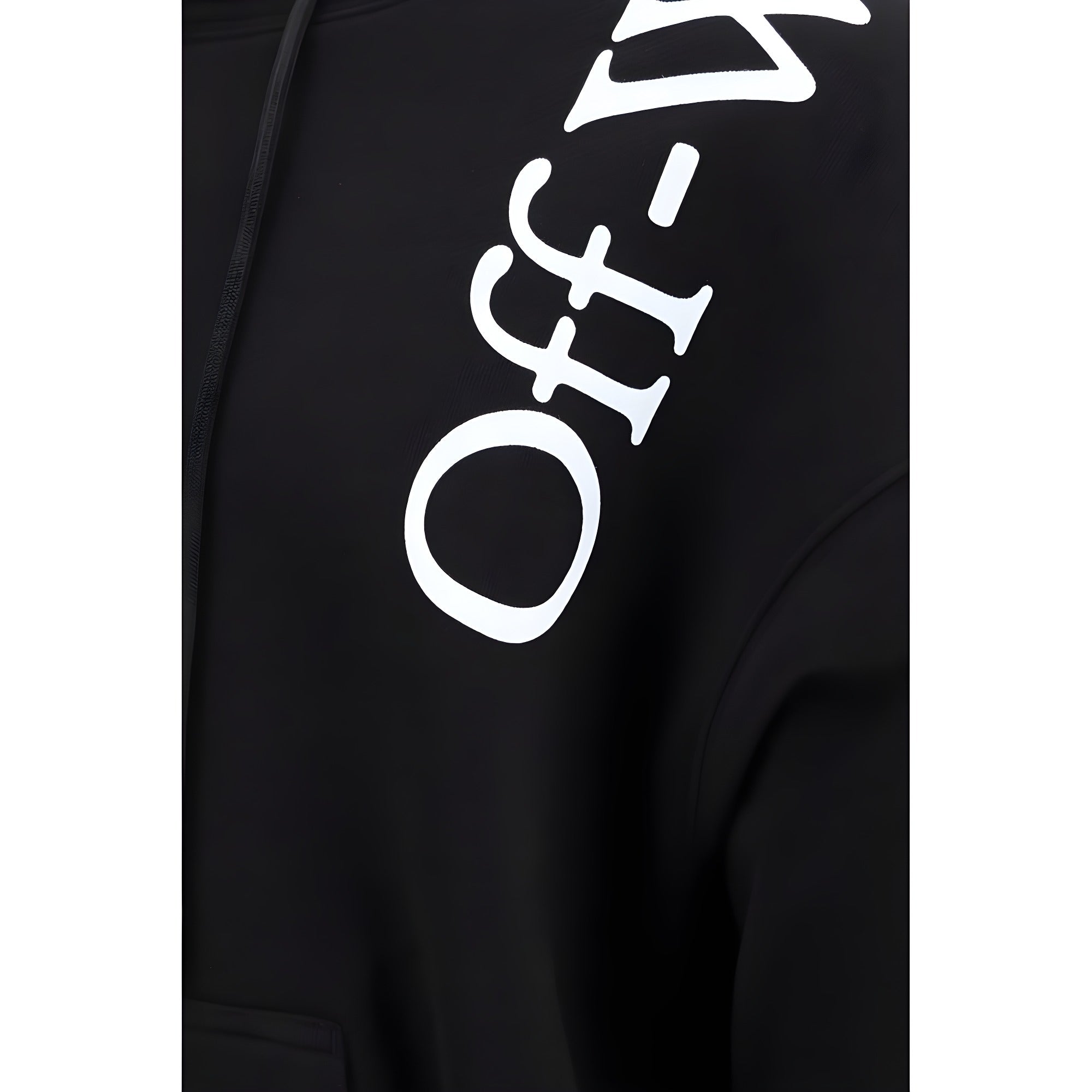 Off-White Black Cotton Sweatshirt