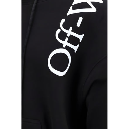Off-White Black Cotton Sweatshirt