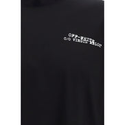Off-White Black Cotton T-Shirt
