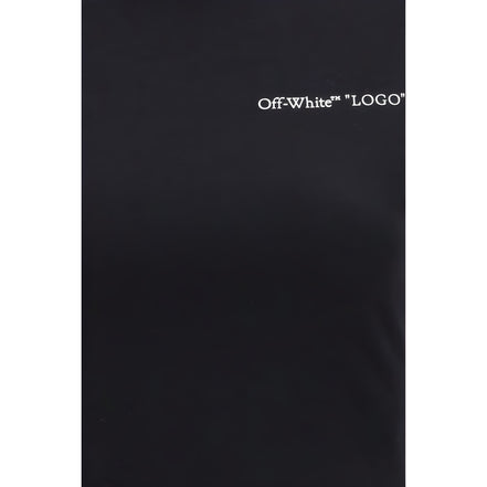 Off-White Black Cotton T-Shirt