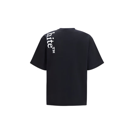 Off-White Black Cotton T-Shirt