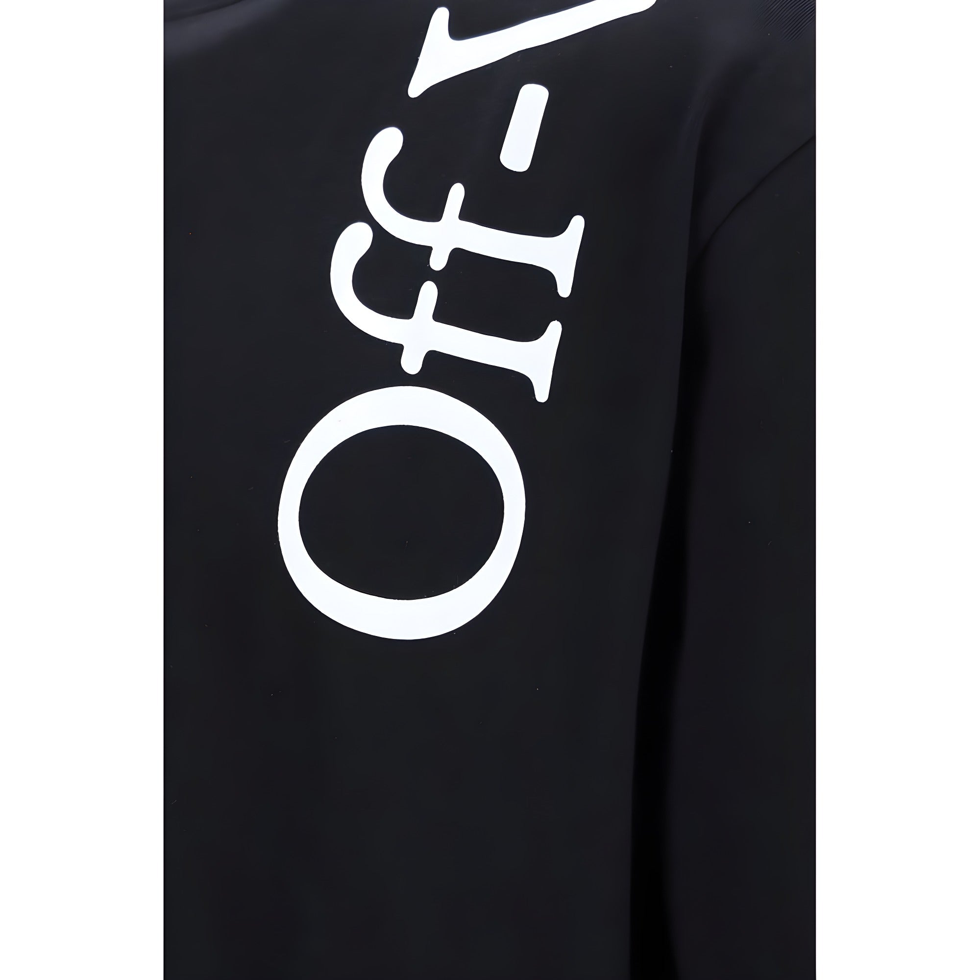 Off-White Black Cotton T-Shirt