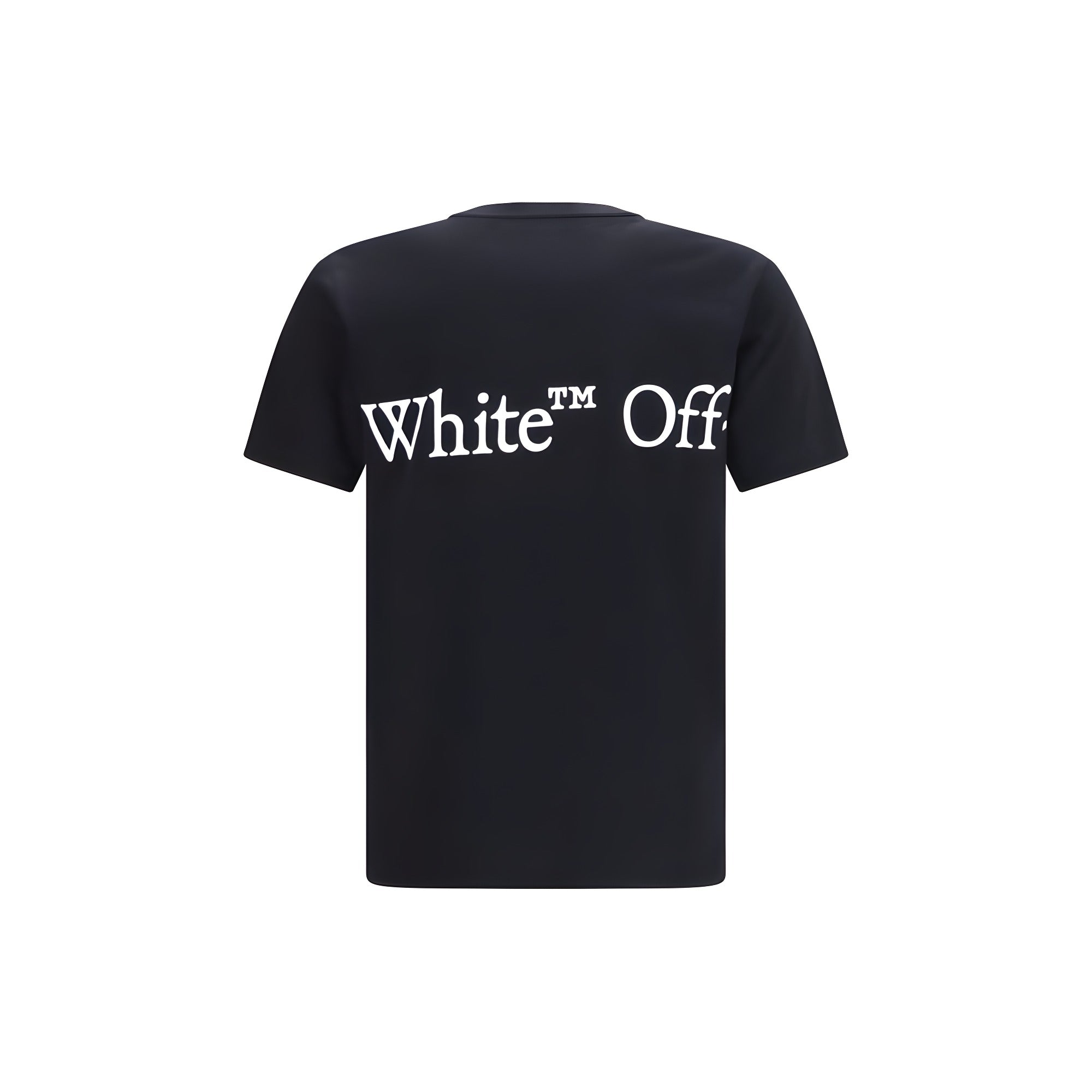 Off-White Black Cotton T-Shirt