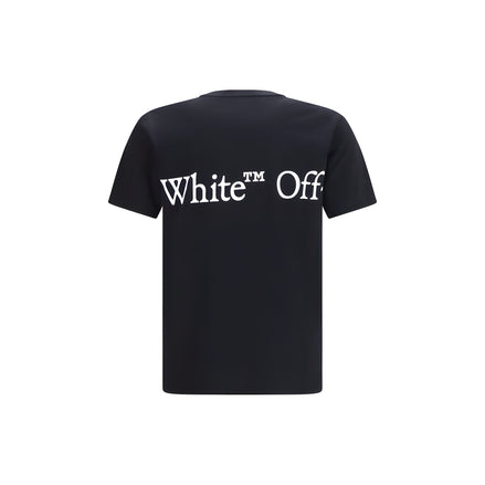 Off-White Black Cotton T-Shirt