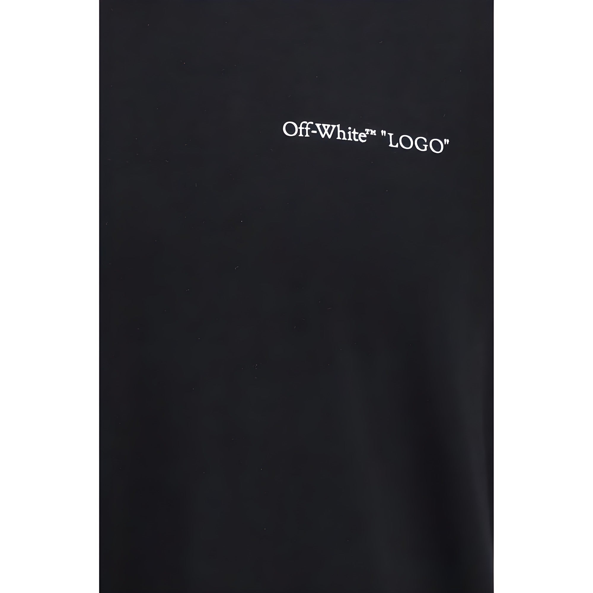 Off-White Black Cotton T-Shirt