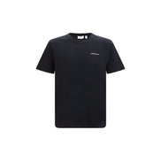 Off-White Black Cotton T-Shirt