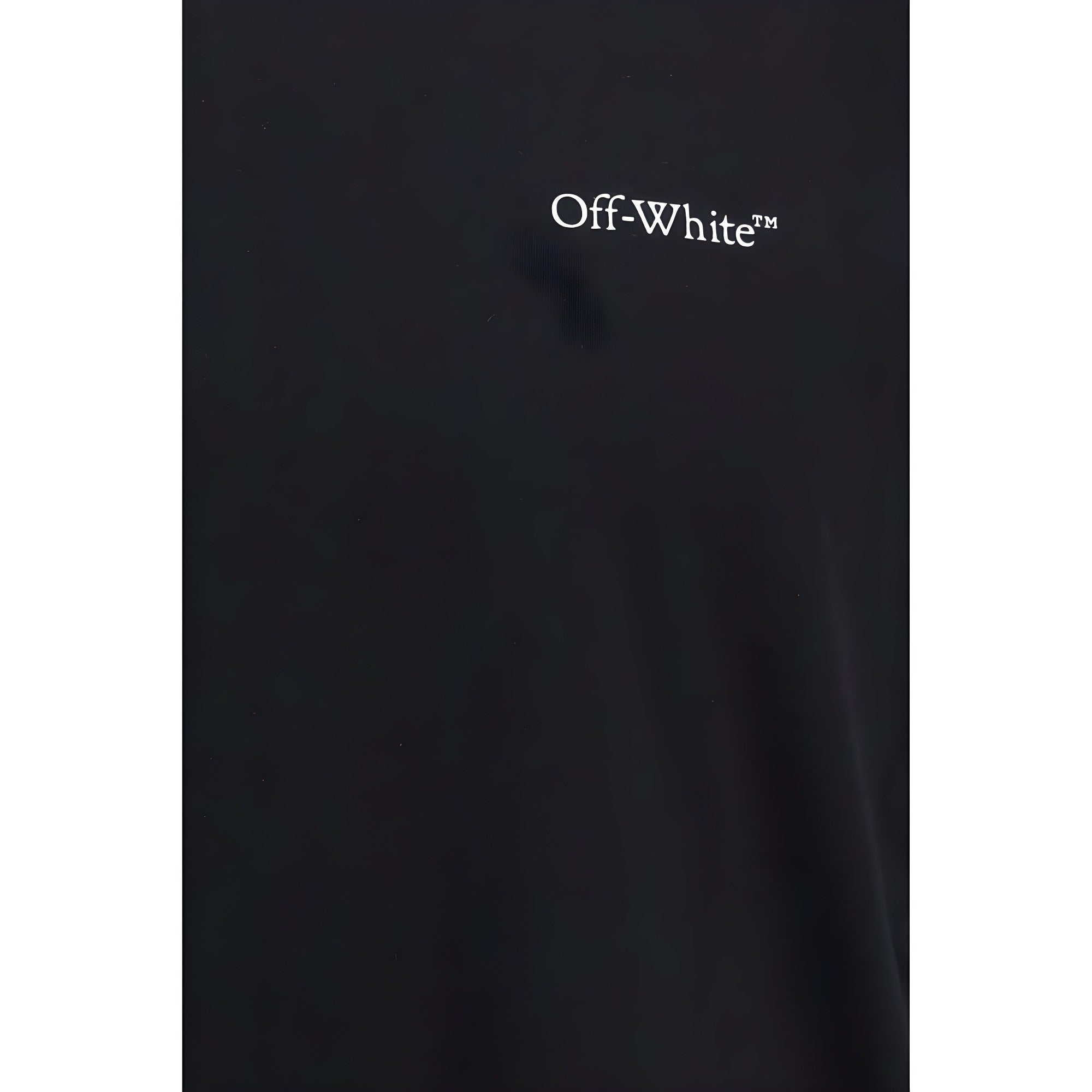 Off-White Black Cotton T-Shirt