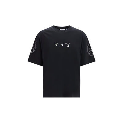 Off-White Black Cotton T-Shirt