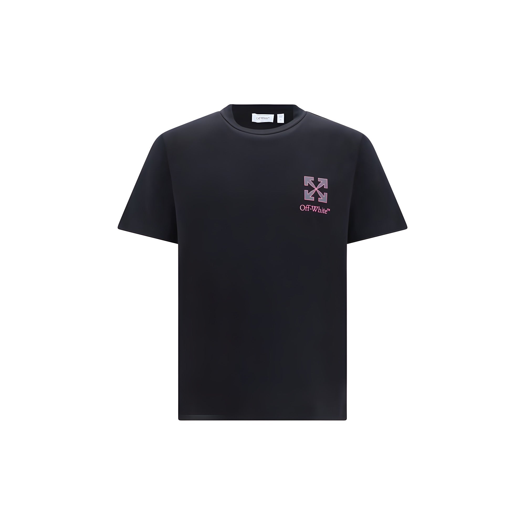 Off-White Black Cotton T-Shirt