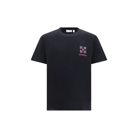 Off-White Black Cotton T-Shirt