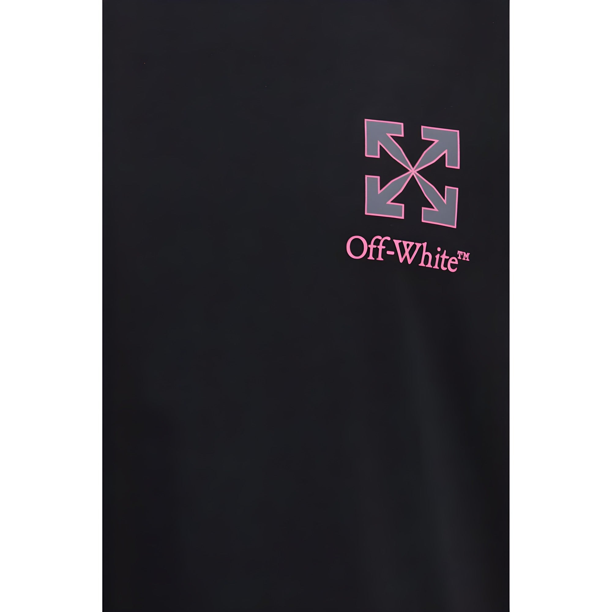 Off-White Black Cotton T-Shirt
