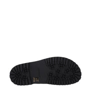 Off-White Green Fabric Flat Sandals