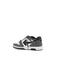 Off-White Multicolor Leather Athletic Sneakers