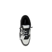 Off-White Multicolor Leather Athletic Sneakers