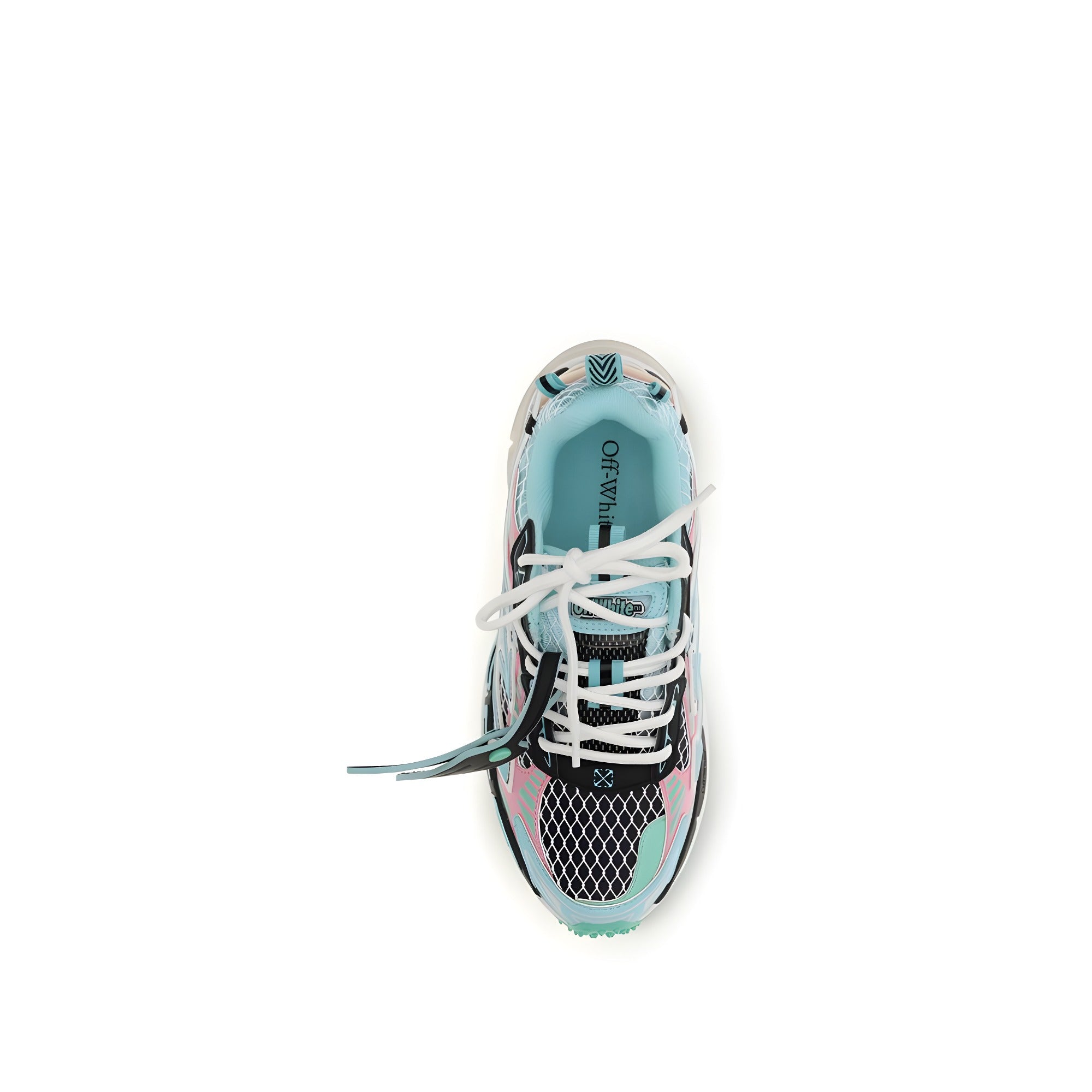 Off-White Multicolor Athletic Sneakers