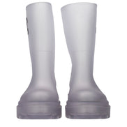Off-White Transparent Pvc Ankle Boots