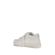 Off-White White Leather Low Top Sneakers