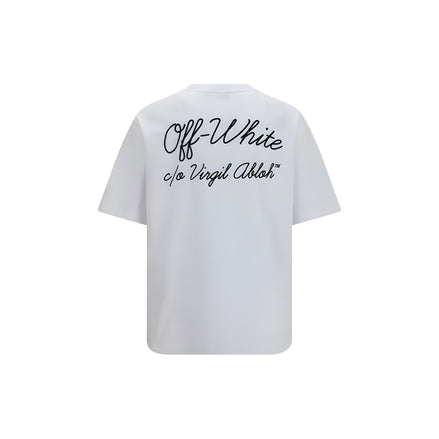 Off-White White Cotton T-Shirt