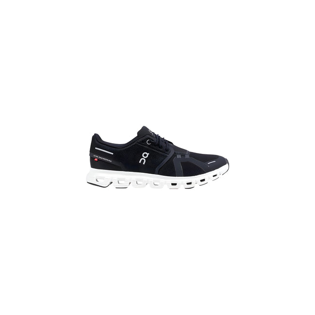 On Running Black And White Recycled Polyester Athletic Sneakers