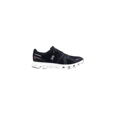 On Running Black And White Recycled Polyester Athletic Sneakers