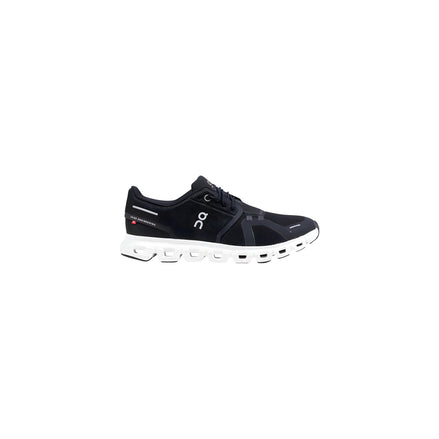 On Running Black And White Recycled Polyester Athletic Sneakers