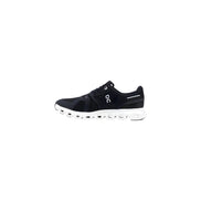 On Running Black And White Recycled Polyester Athletic Sneakers