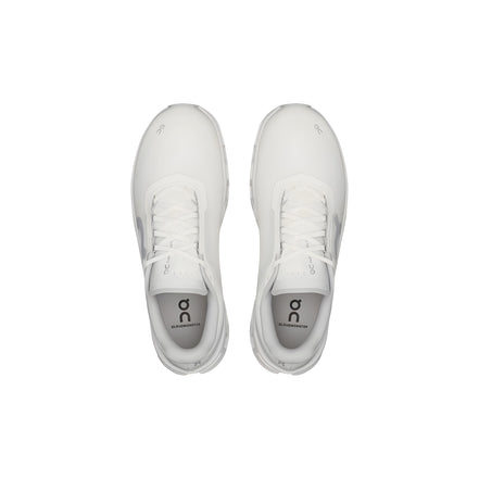 On Running White Recycled Polyester Athletic Sneakers