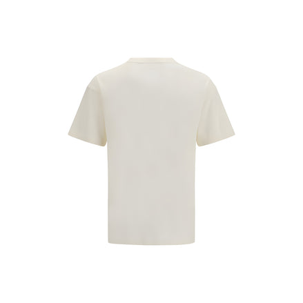 Palm Angels Beige Cotton T-Shirt