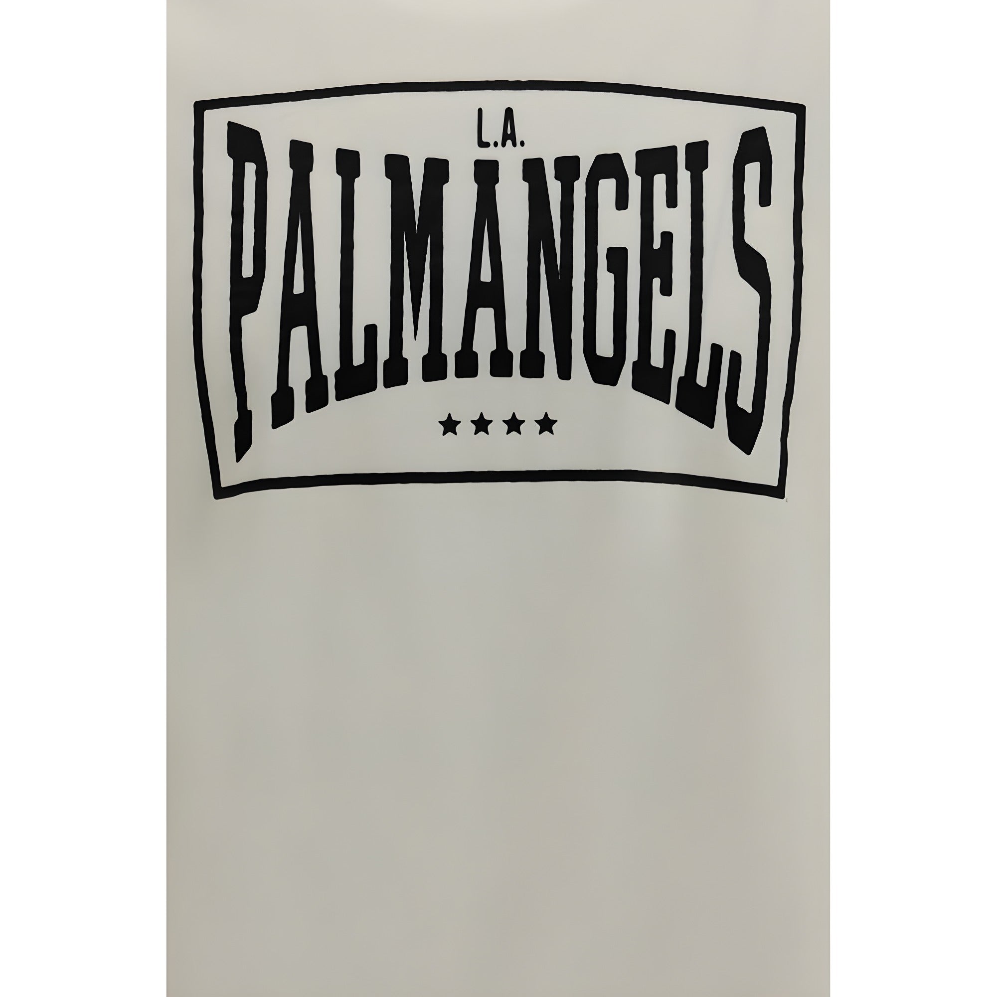 Palm Angels Beige Cotton T-Shirt