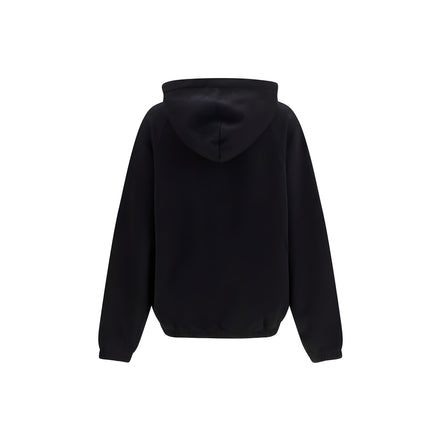 Palm Angels Black Cotton Sweatshirt