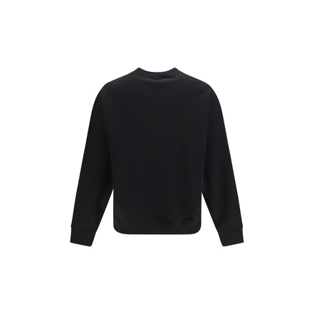 Palm Angels Black Cotton Sweatshirt