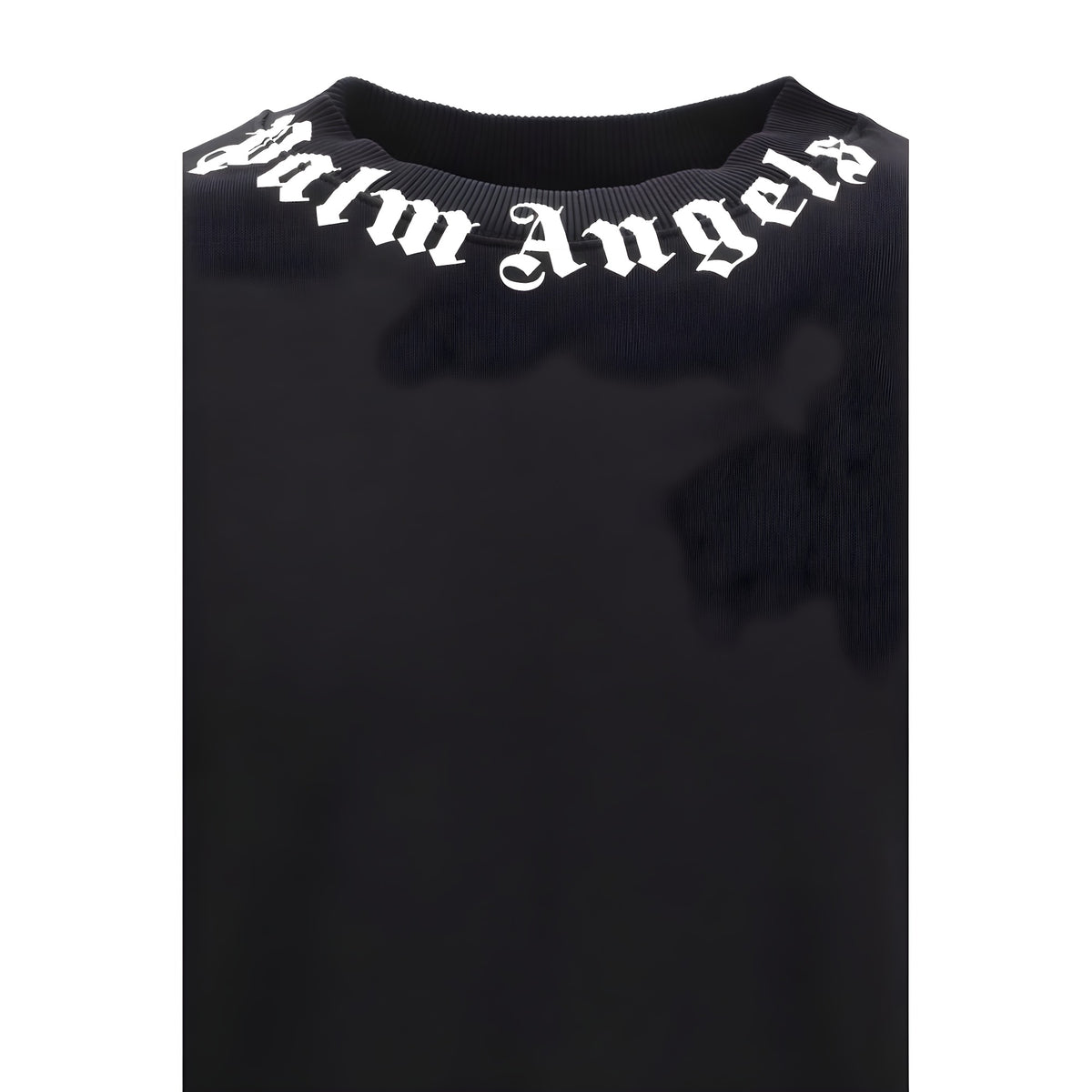 Palm Angels Black Cotton Sweatshirt