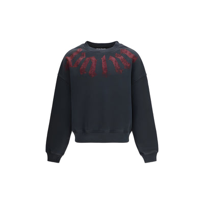 Sweat-shirt Palm Angels en coton noir