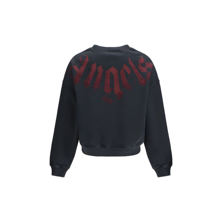 Sweat-shirt Palm Angels en coton noir